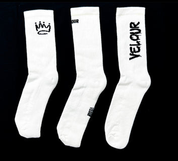 3 pack Socks - White