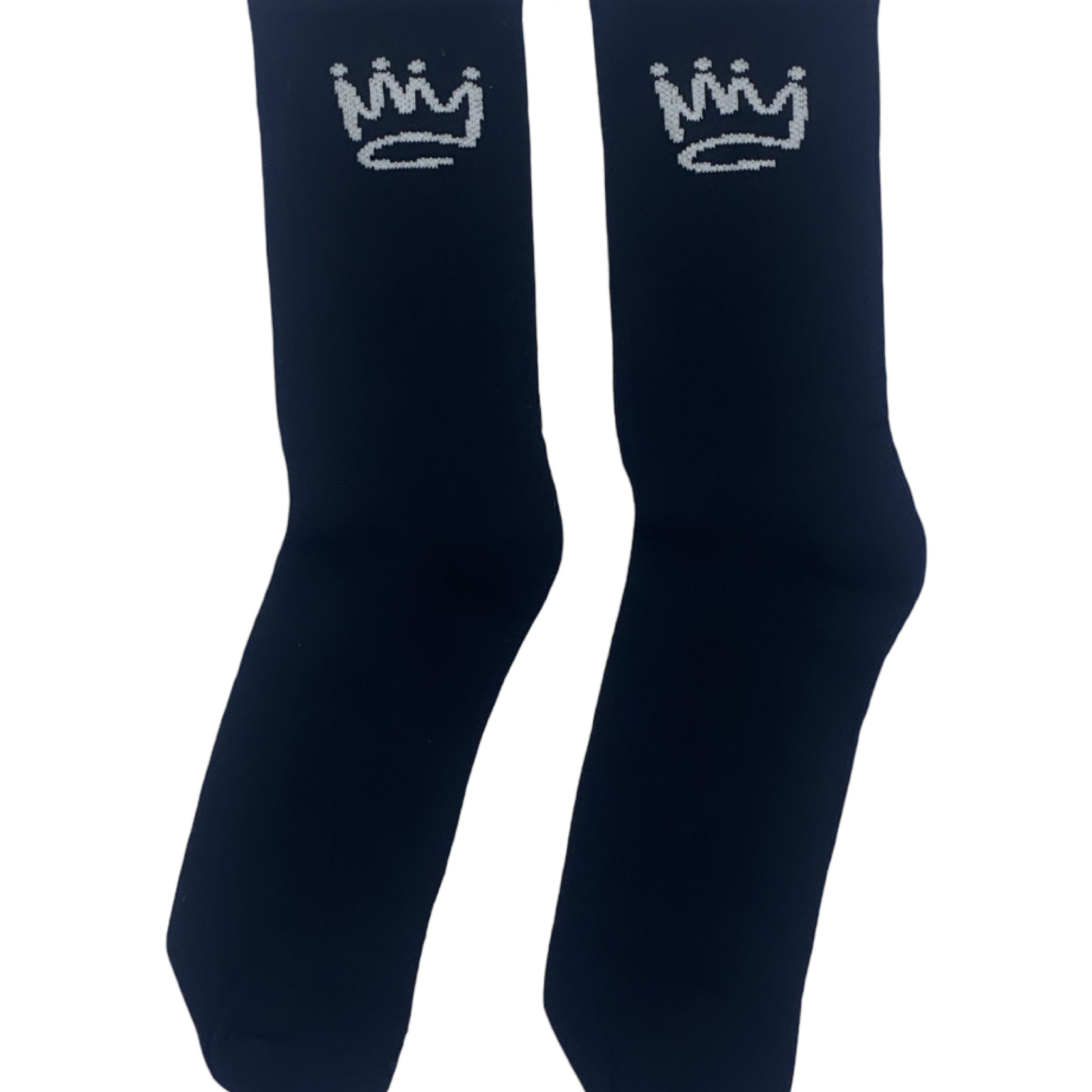 V Logo socks - Black